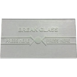 AUSL-911 glass geam de schimb pentru buton de incendiu / urgenta /...